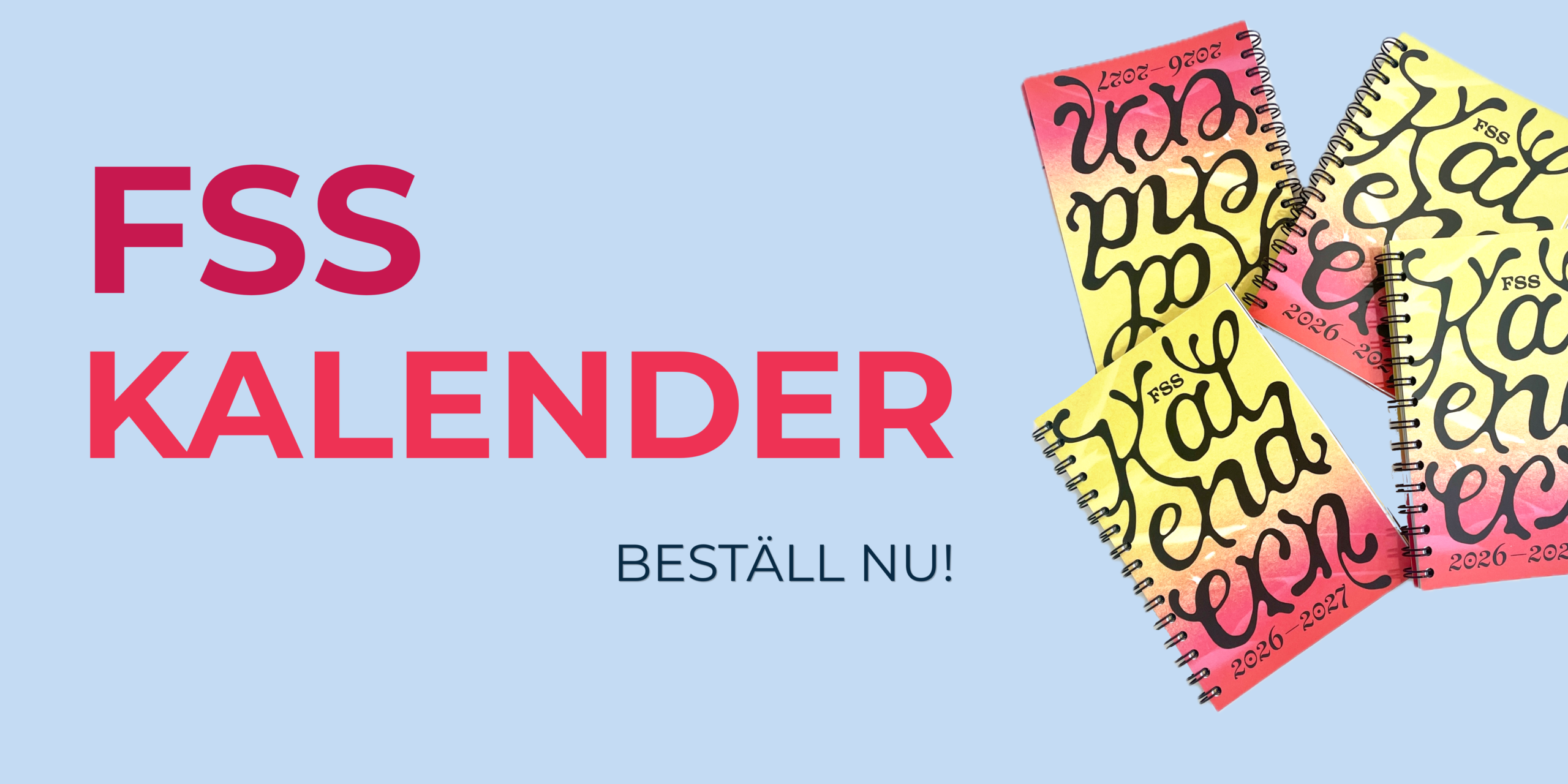 Beställ din FSS-Kalender för 2026-2027